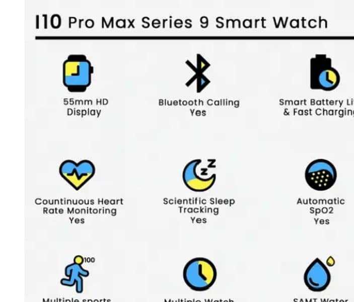 i10 Pro Max Series 9 Smart Watch 3