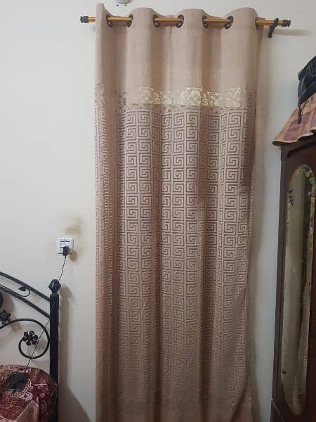 04 pices Jersy Net Curtain And 03 pieces Organza net Curtain 6