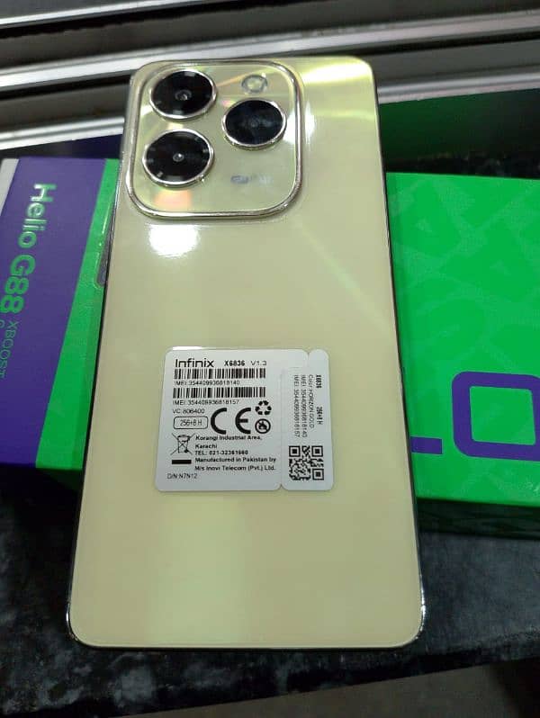 full box ha Infinix hot 40 pro only 10 days used 3