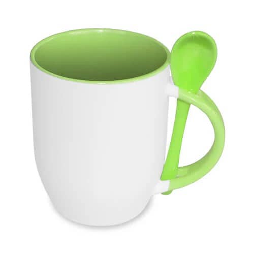 Subimition mug with pitcher and spoon 2