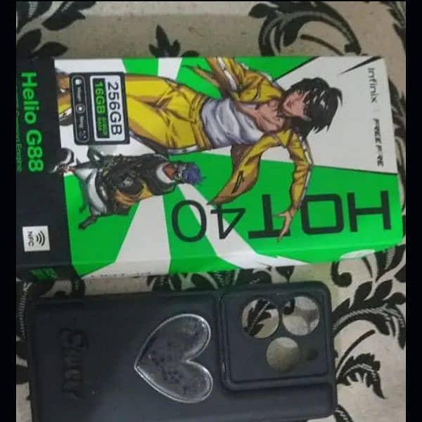 Infinix Hot 40 16+256GB Complete Box 3