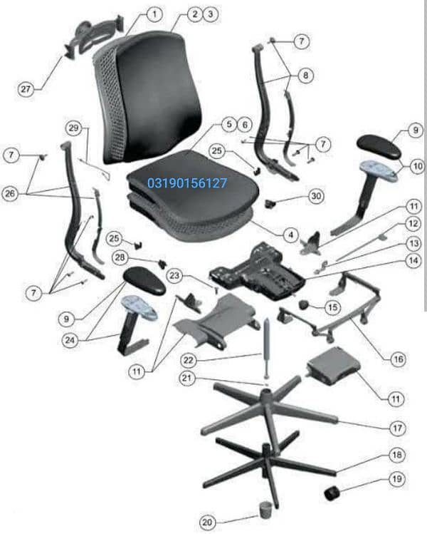 office chair repairing 4