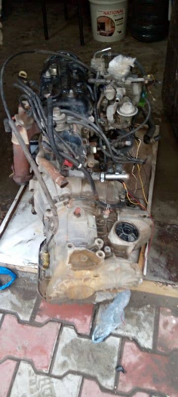 Daihatsu coure complete engine automatic 2