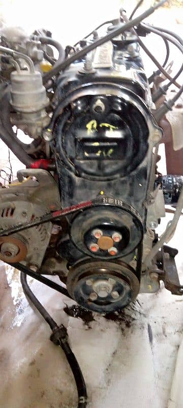 Daihatsu coure complete engine automatic 5