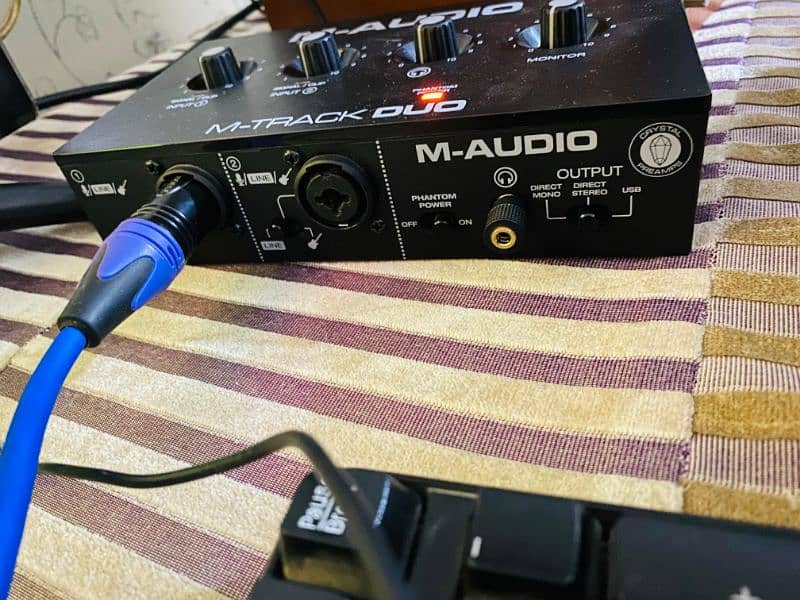 M AUDIO M Track DUO Interface Sound Card 1