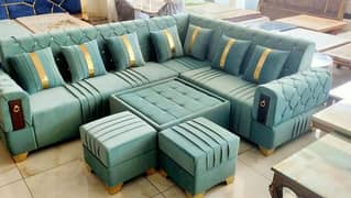 12.12 Sale Mela on L Shape Sofa set