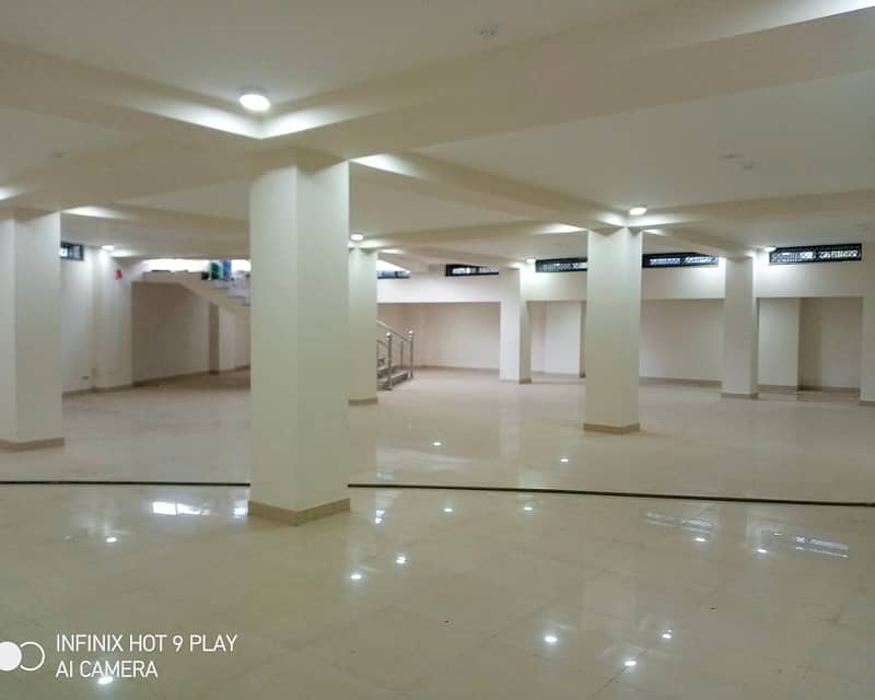 18 Marla Commercial Basement available for rent with lift 12