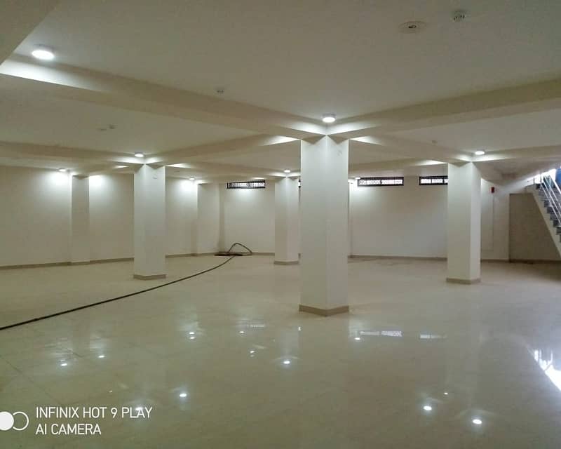 18 Marla Commercial Basement available for rent with lift 18