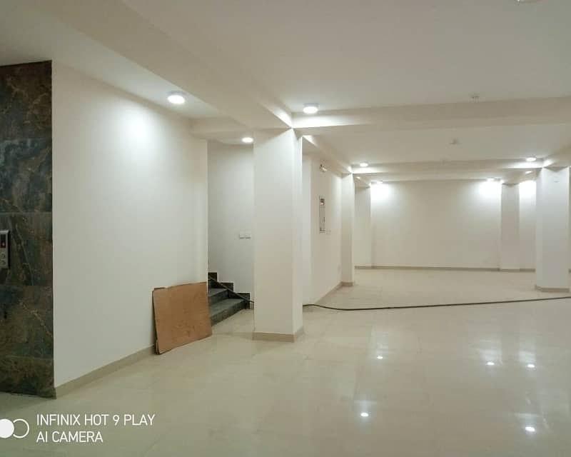 18 Marla Commercial Basement available for rent with lift 22