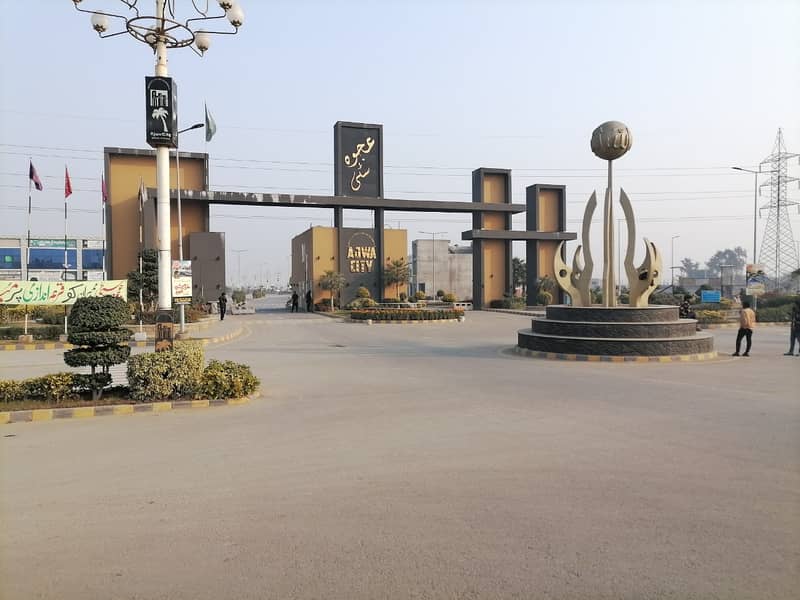 5 Marla Residential Plot In Ajwa City Is Available 1