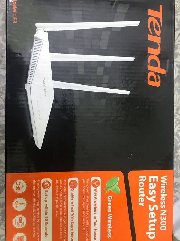 Theda F3 wireless N300 Easy setup Router with box 2