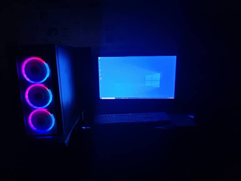 Gaming Desktop - Intel Core i5 4th Gen, 256gb SSD, Win 10 0