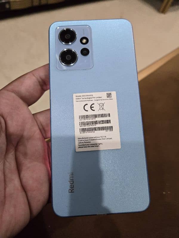 xiaomi redmi note 12 8/128 pta approved 1