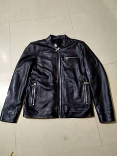 Grnuin leather jacket