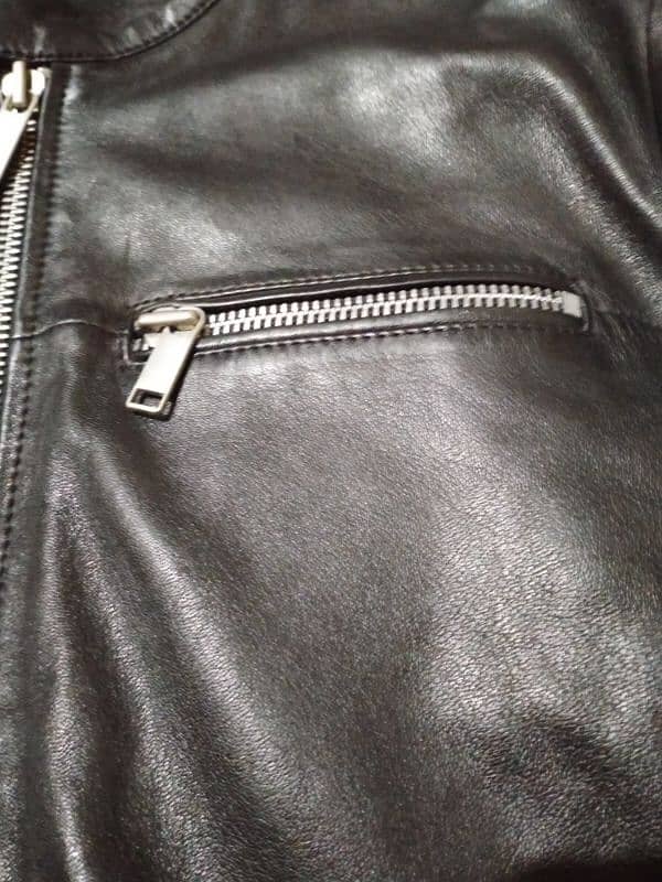 Grnuin leather jacket 3