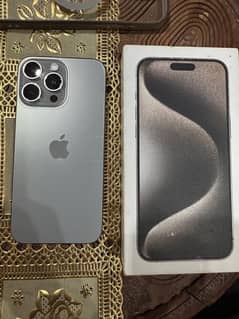 iphone 15 pro max - condition 10/10 (F. U)