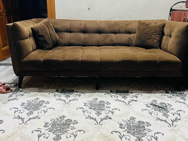 five seater wooden sofa for sale 8