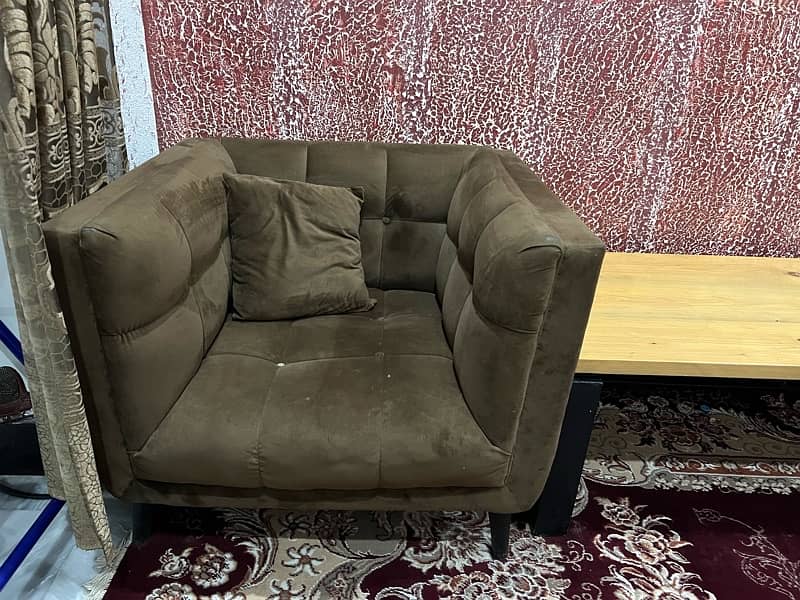 five seater wooden sofa for sale 9