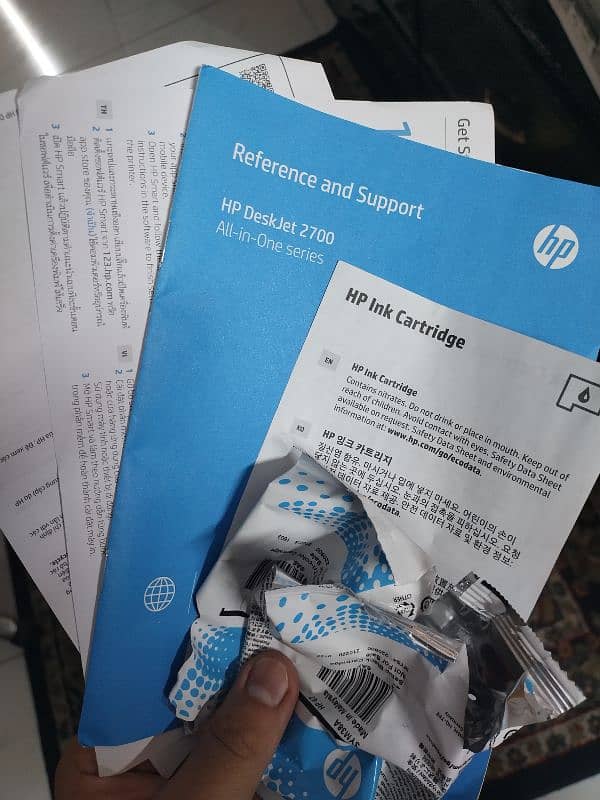 HP deskjet 2720 All in one wifi 10