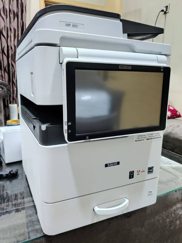 Ricoh 305+ A3 size wifi recondition all in one photocopier 2