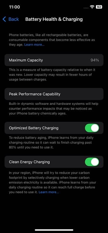 Iphone 12 waterpack 10/10 94 battery health 12