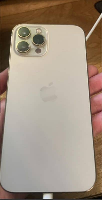 I phone 12 pro max 512 gb no jv gold colour 2