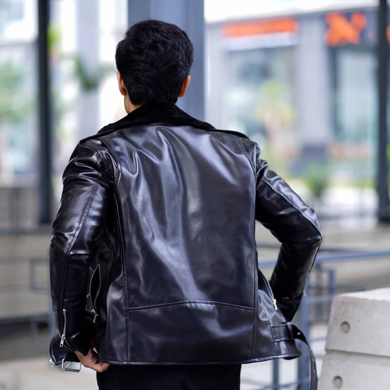 PU Leather Jacket for men 5