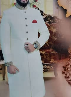 groom sharwani well-known designer