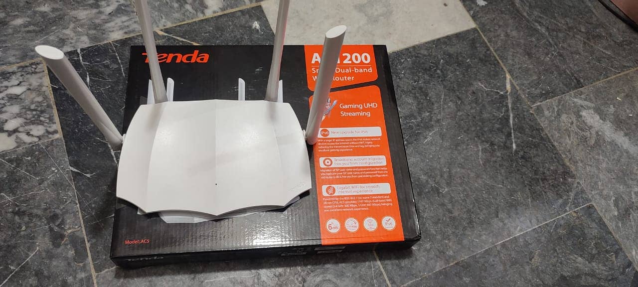 Tenda AC5 Dual Band Router for Sale - AC1200 with Box 3