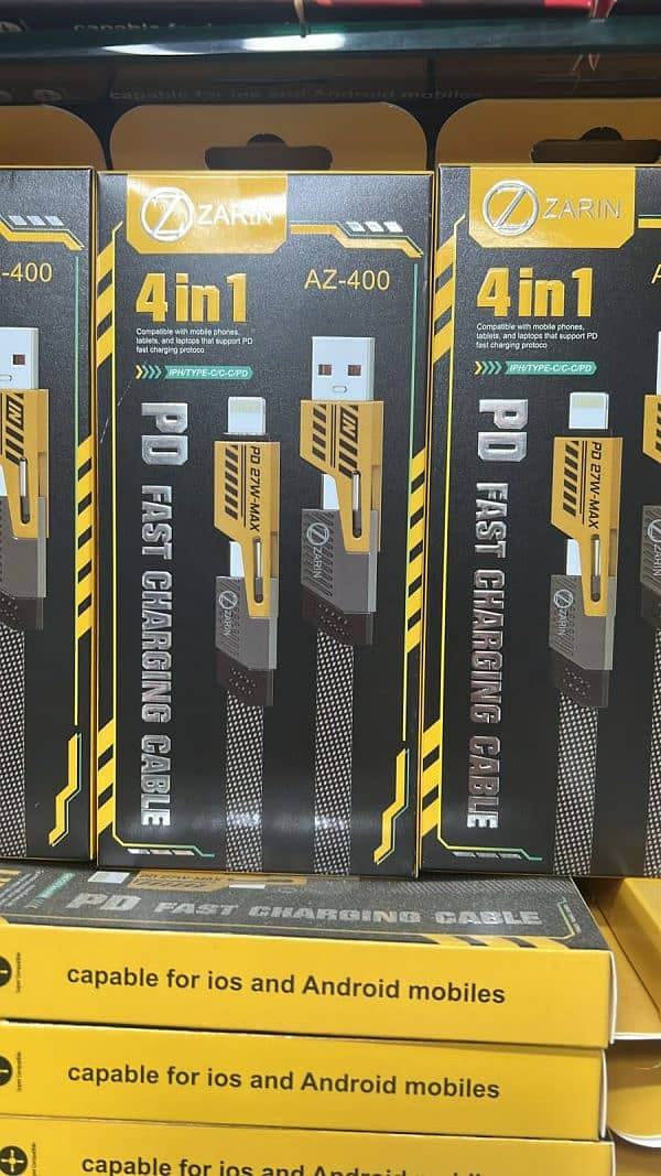 4 In 1 Fast Charging Data Cable 1