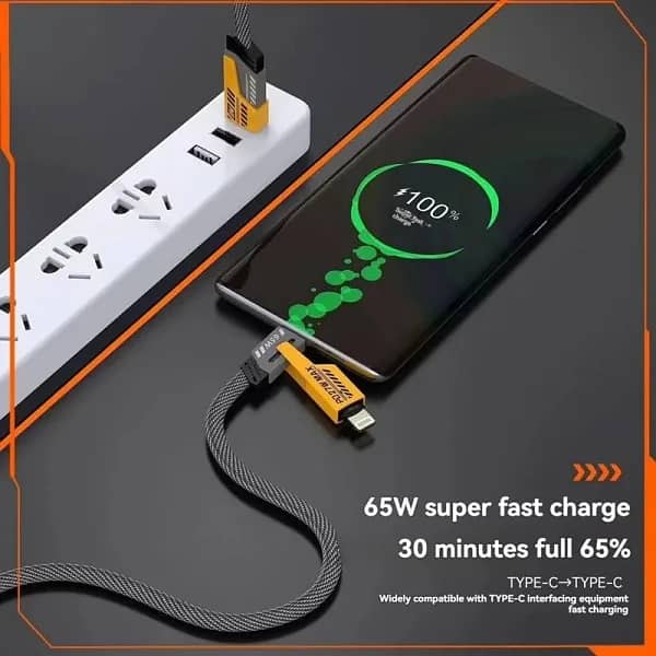 4 In 1 Fast Charging Data Cable 4