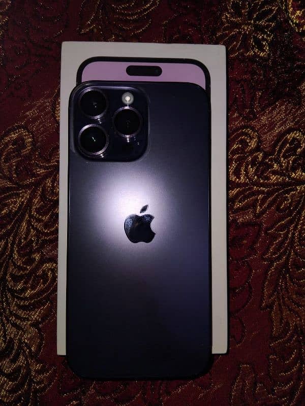 iphone 14 pro max deep purple 128gb lla model non pta 0