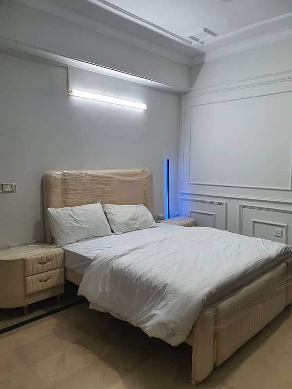 Two bed fully luxury furnished apartment for rent on daily basis in E-11 8