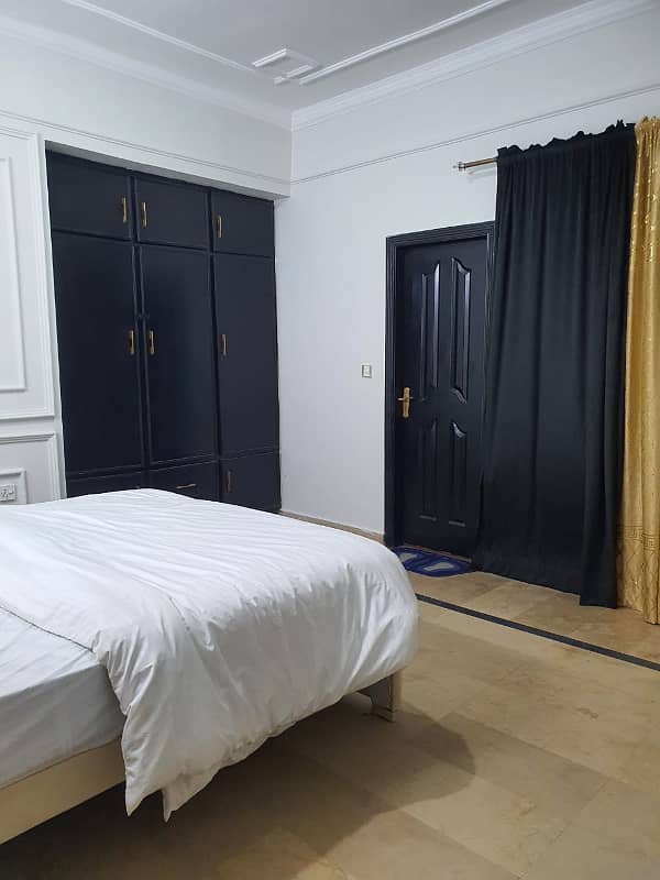 Two bed fully luxury furnished apartment for rent on daily basis in E-11 9