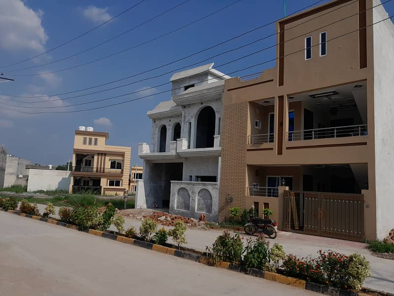 5 Marla Gray Structure House For Sale On Very Ideal Location Main Boulevard Opp Askari 14 Main Gate. Rey Structure 2