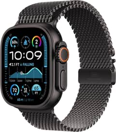 Apple Watch Ultra 2 Sport Watch with Black Titanium Milanese Loop 2024