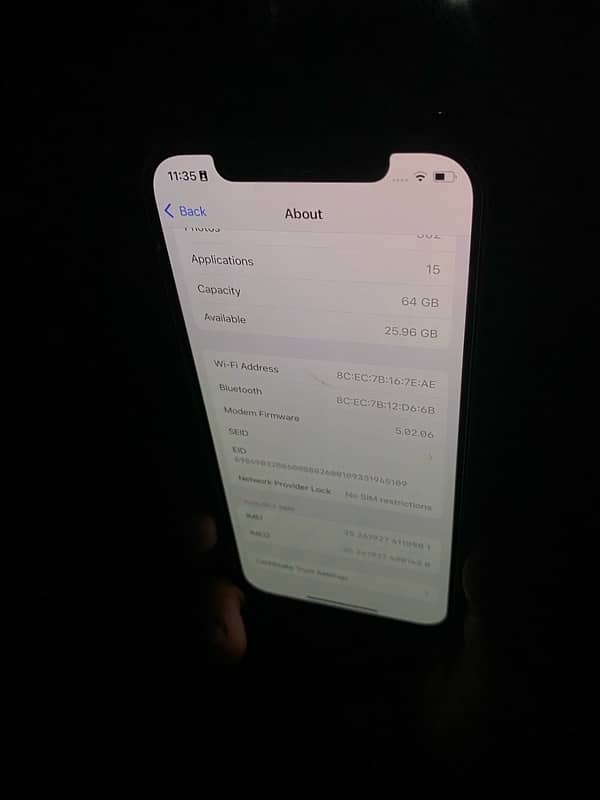 iPhone 12 with box non pta factory unlock 5