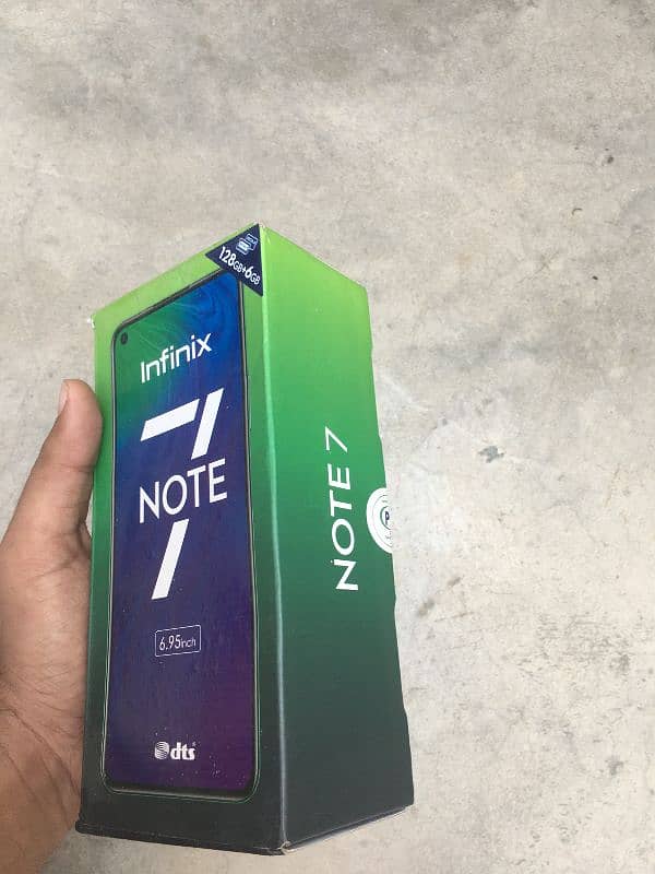 Infinix note 7 pta approved 6 ram 128gb 8