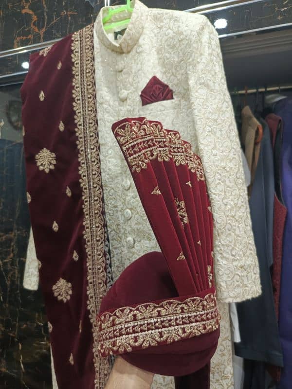 Groom/Dulha Sherwani Set 5