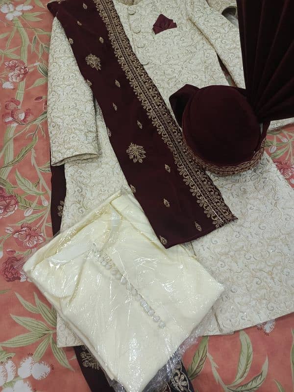 Groom/Dulha Sherwani Set 7