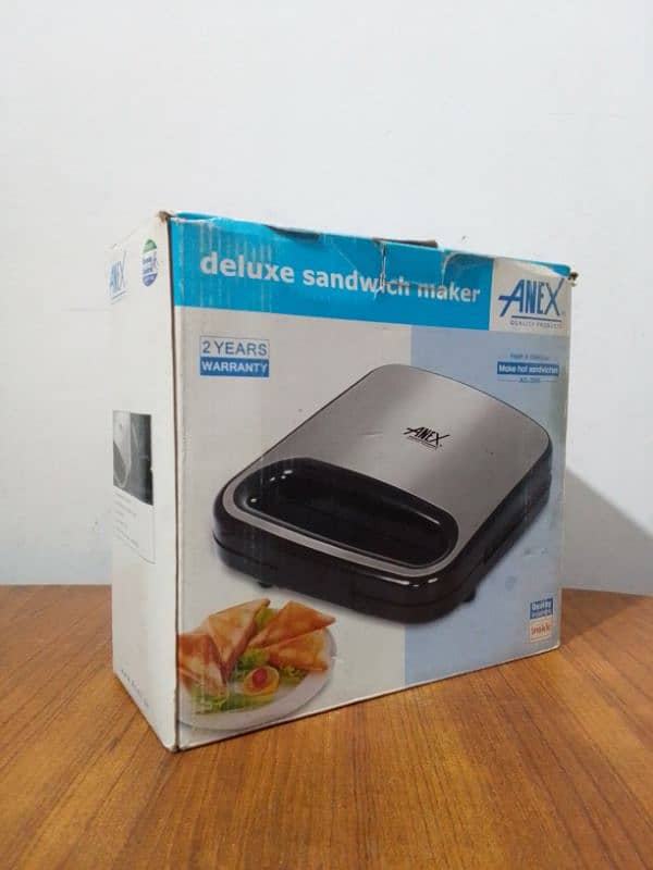 Anex deluxe sandwhich maker / condition 10 by 10 1