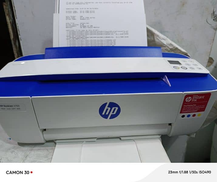 HP DeskJet 3760 All-in-One Colour Printer brand new condition U. K 3