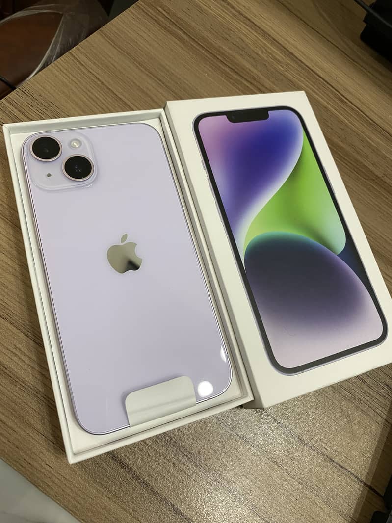 iPhone 14 Jv Purple Brand New 11