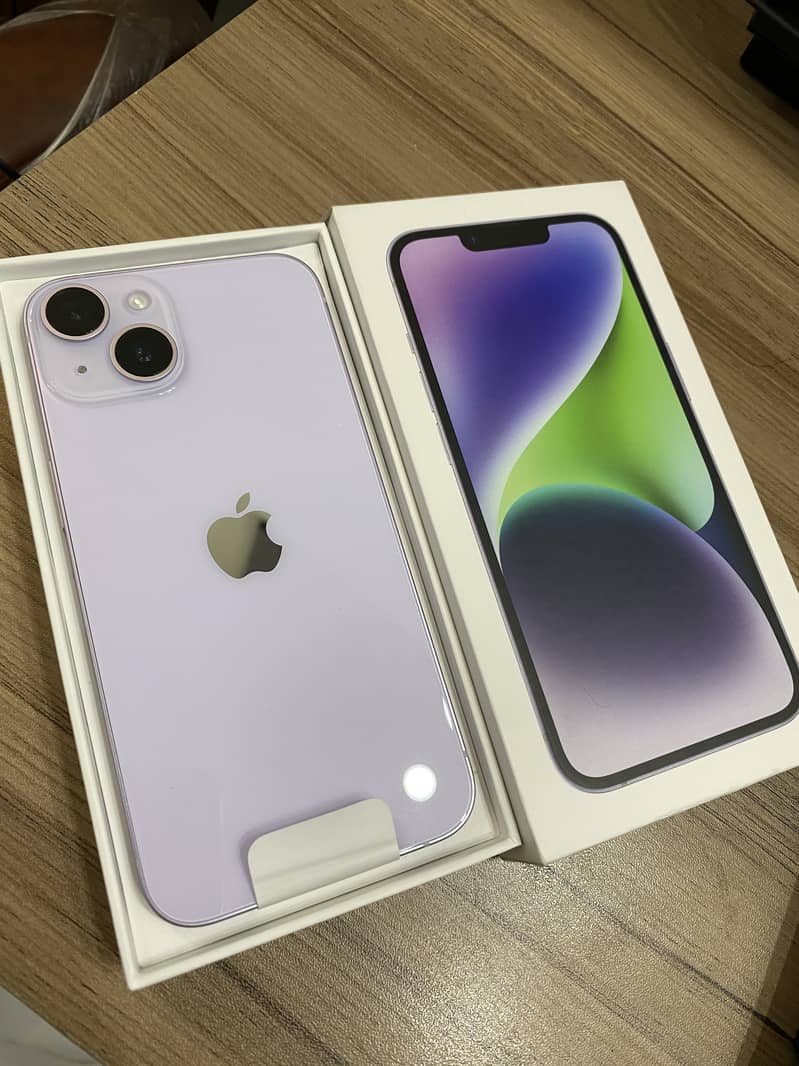 iPhone 14 Jv Purple Brand New 12