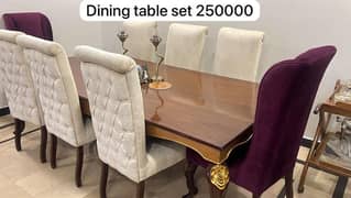 8 seater dining table NM furniture