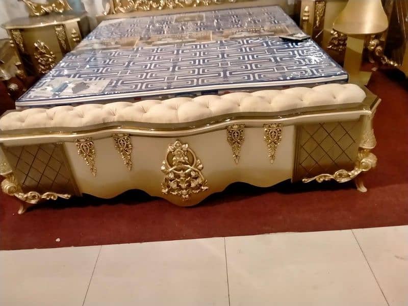 King Size Bed /Dressing Table /Side Tables 1