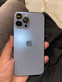 IPHONE 13 PRO MAX LLA 256GB  BLUE COLOUR PHYSICAL+ESIM PTA APPROVED.