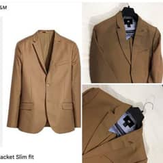 H&M Mens blazer