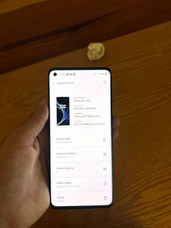 oneplus 8  8/128 water pack  **no exchange**** 6