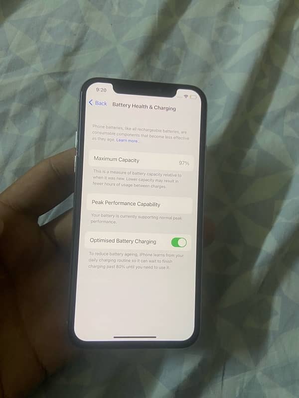 iPhone X 256gb PTA Approved 2